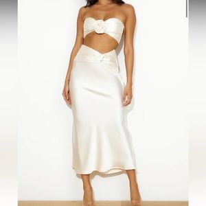 Hello Molly VIPS Accepted Satin Set